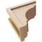 Ekena Millwork 6"W x 12"D x 12"H Classic Bryant Rough Cedar Woodgrain TimberThane Corbel, Primed Tan CORUR06X12X12BRYRCPR - alternate 3